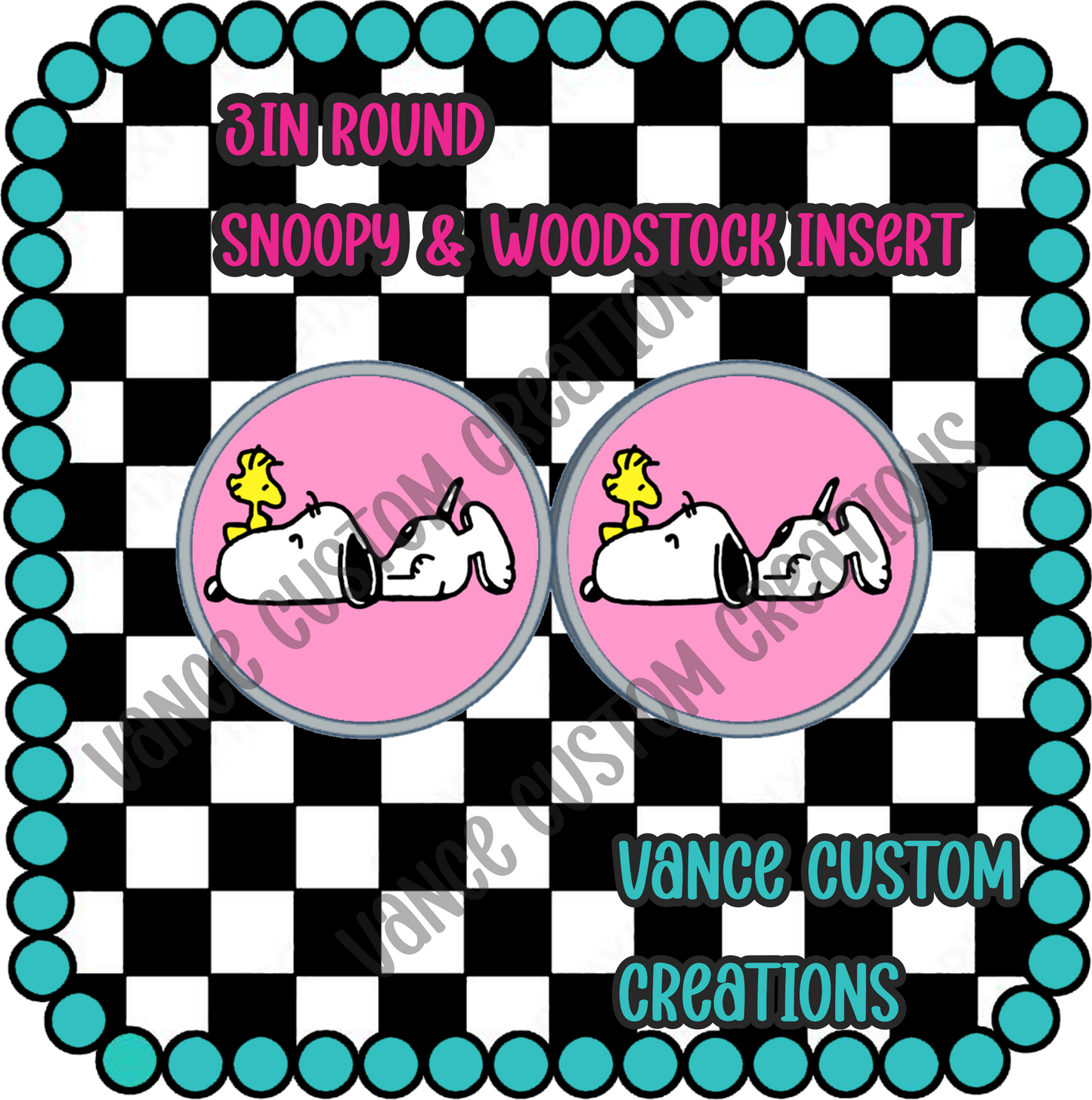 3in Round Double Insert