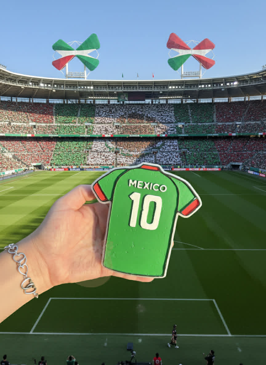 Mexico Soccer Jersey Freshie Mold