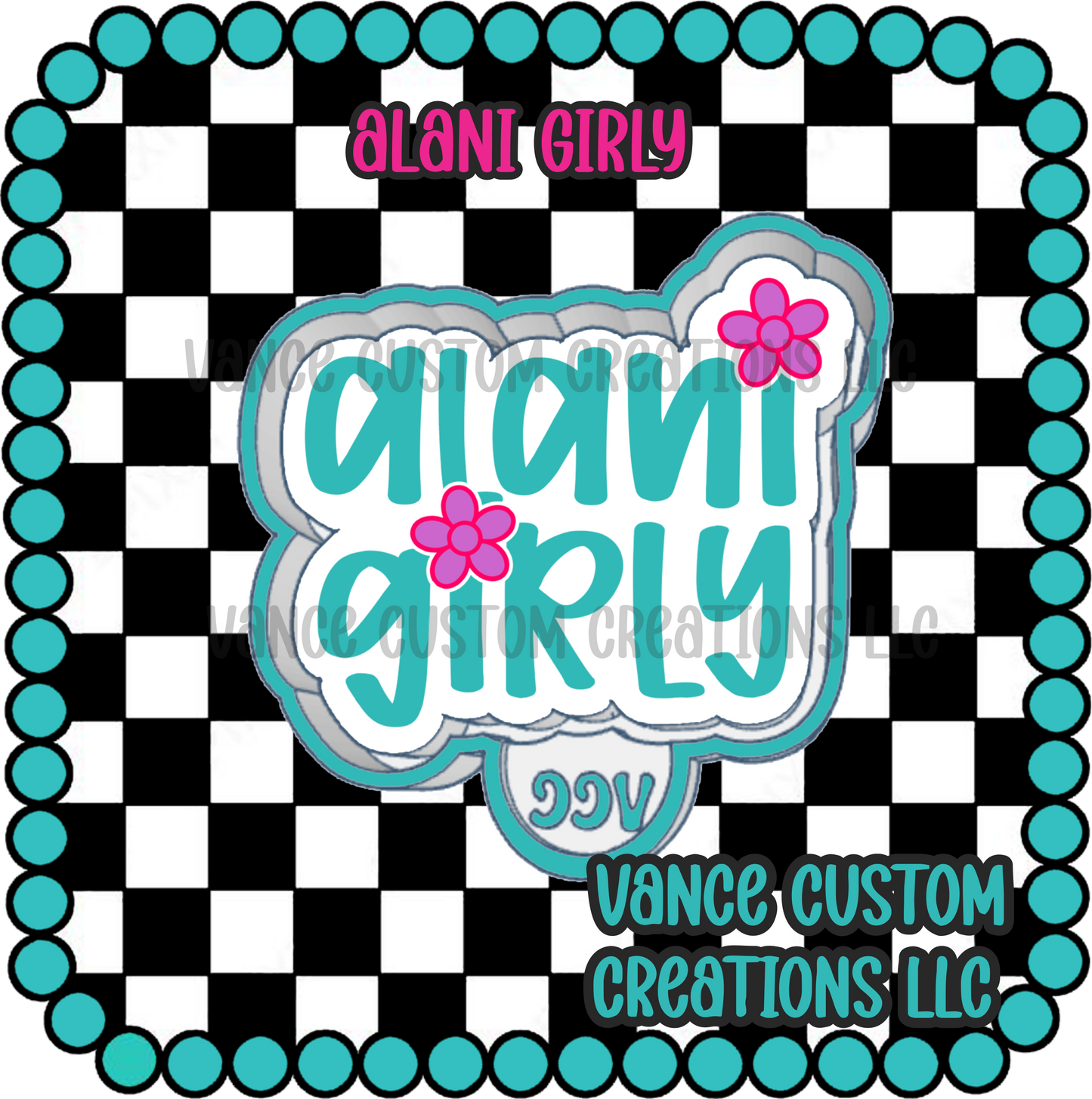 Alani Girly Freshie Mold