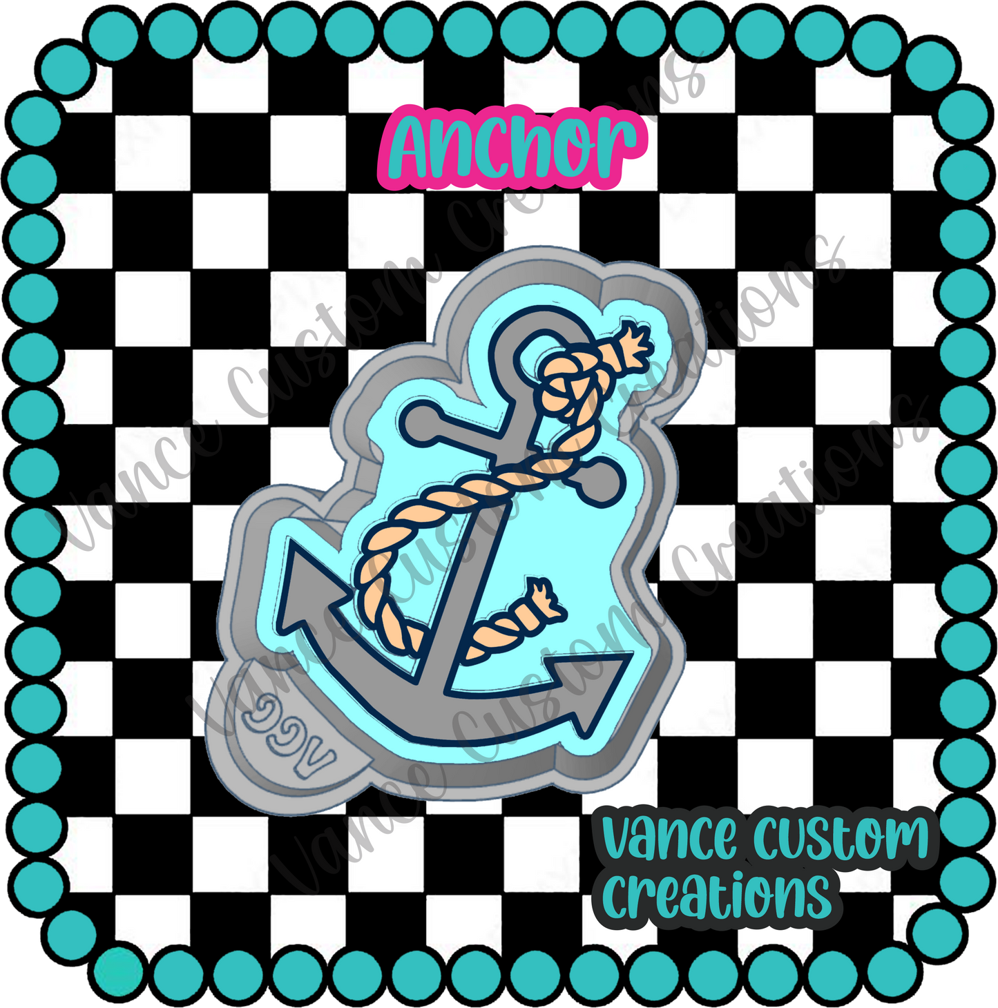 Anchor Freshie Mold