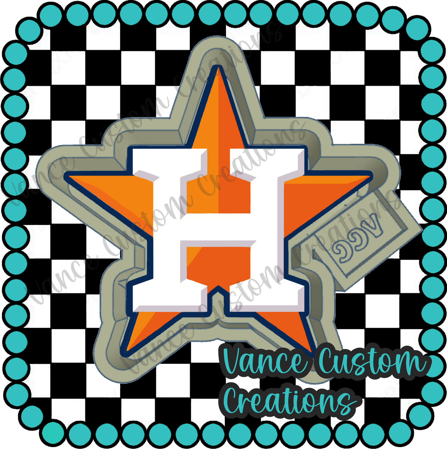 Astros 2.0 Freshie Mold