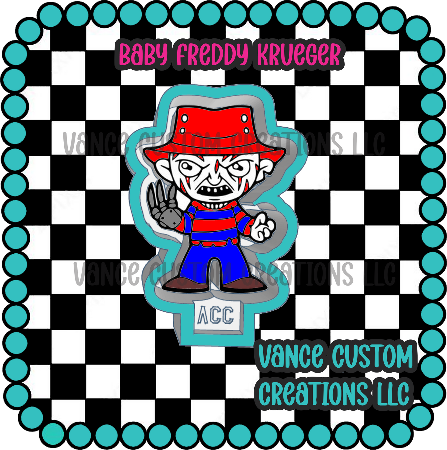 Baby Freddy Freshie Mold