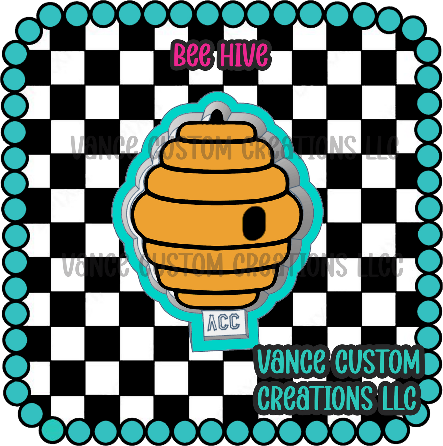 Bee Hive Freshie Mold