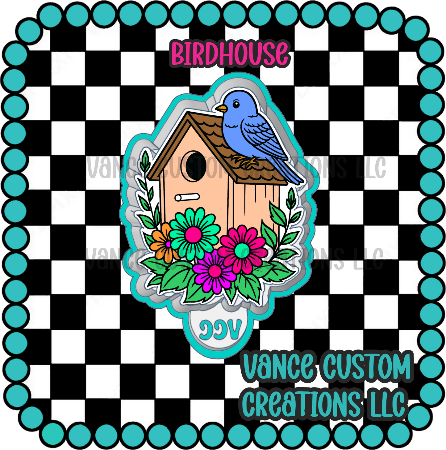 Birdhouse Freshie Mold