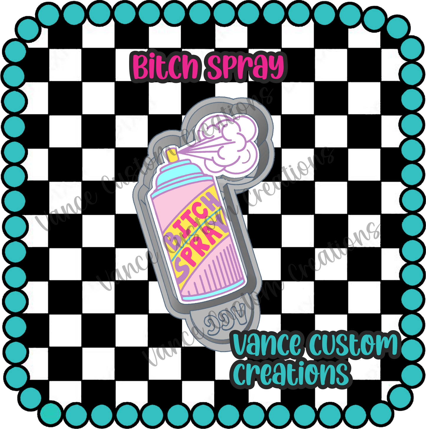 Bitch Spray Freshie Mold