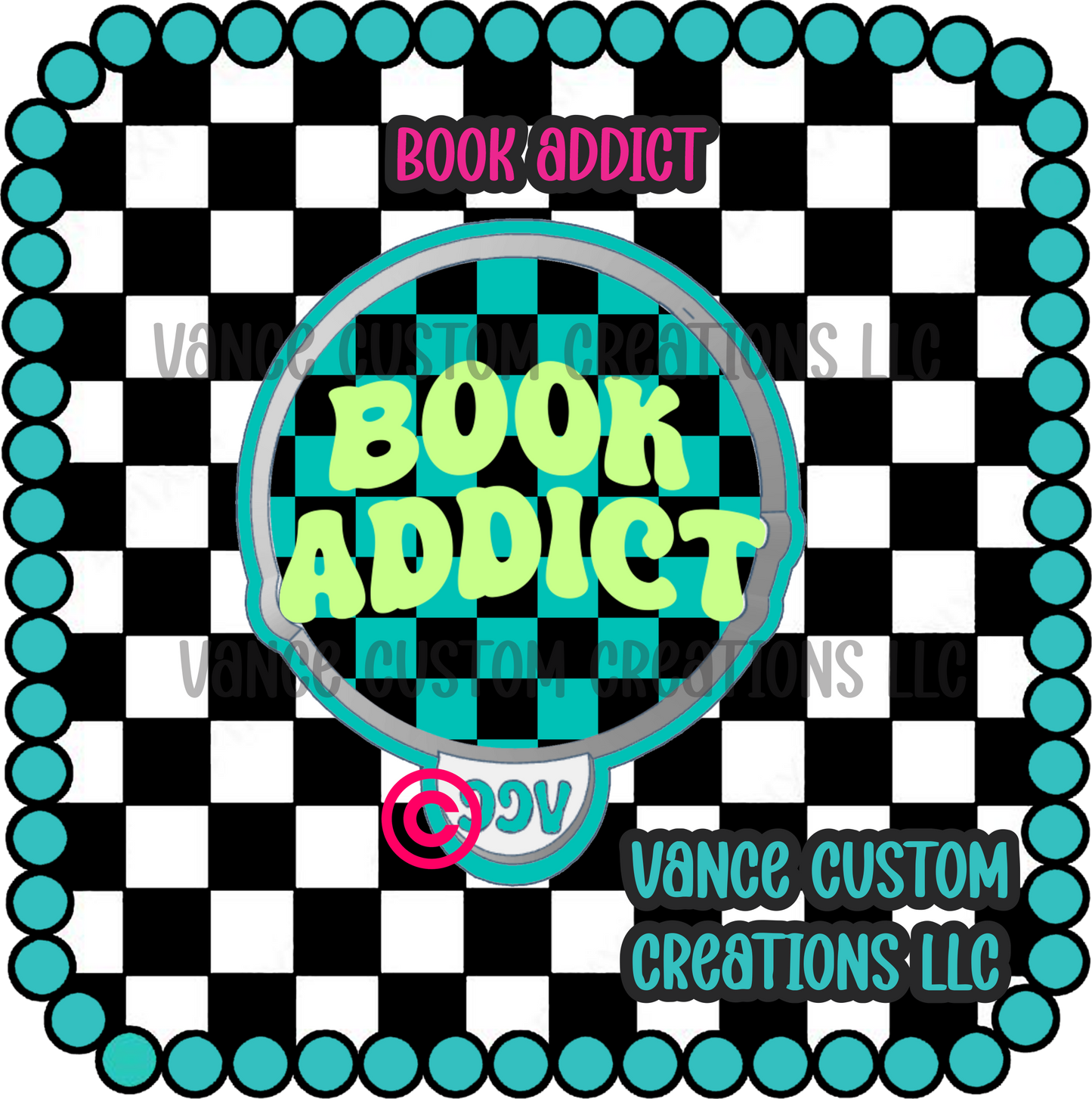 Book Addict Freshie Mold