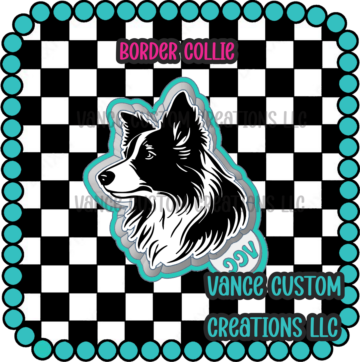 Border Collie Freshie Mold