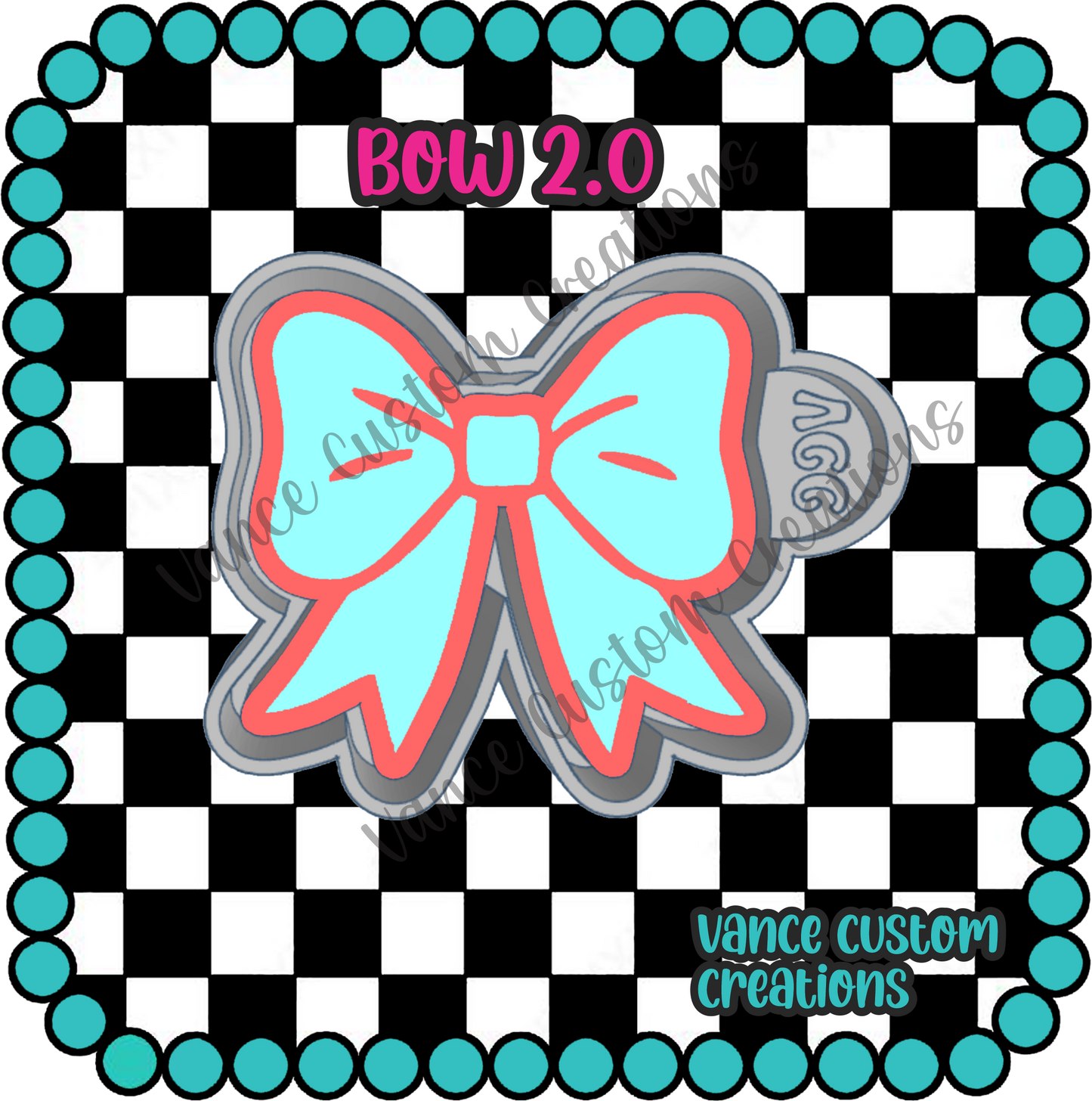Bow 2.0 Freshie Mold
