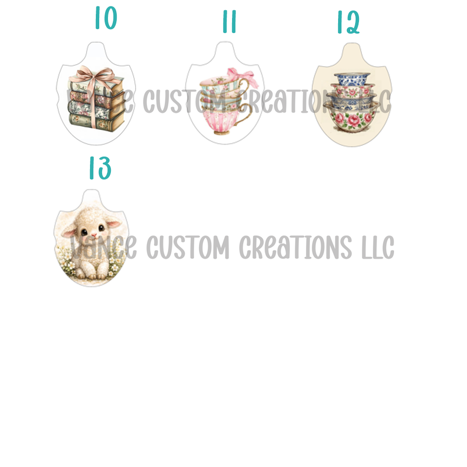 Frame with Bow Cardstock