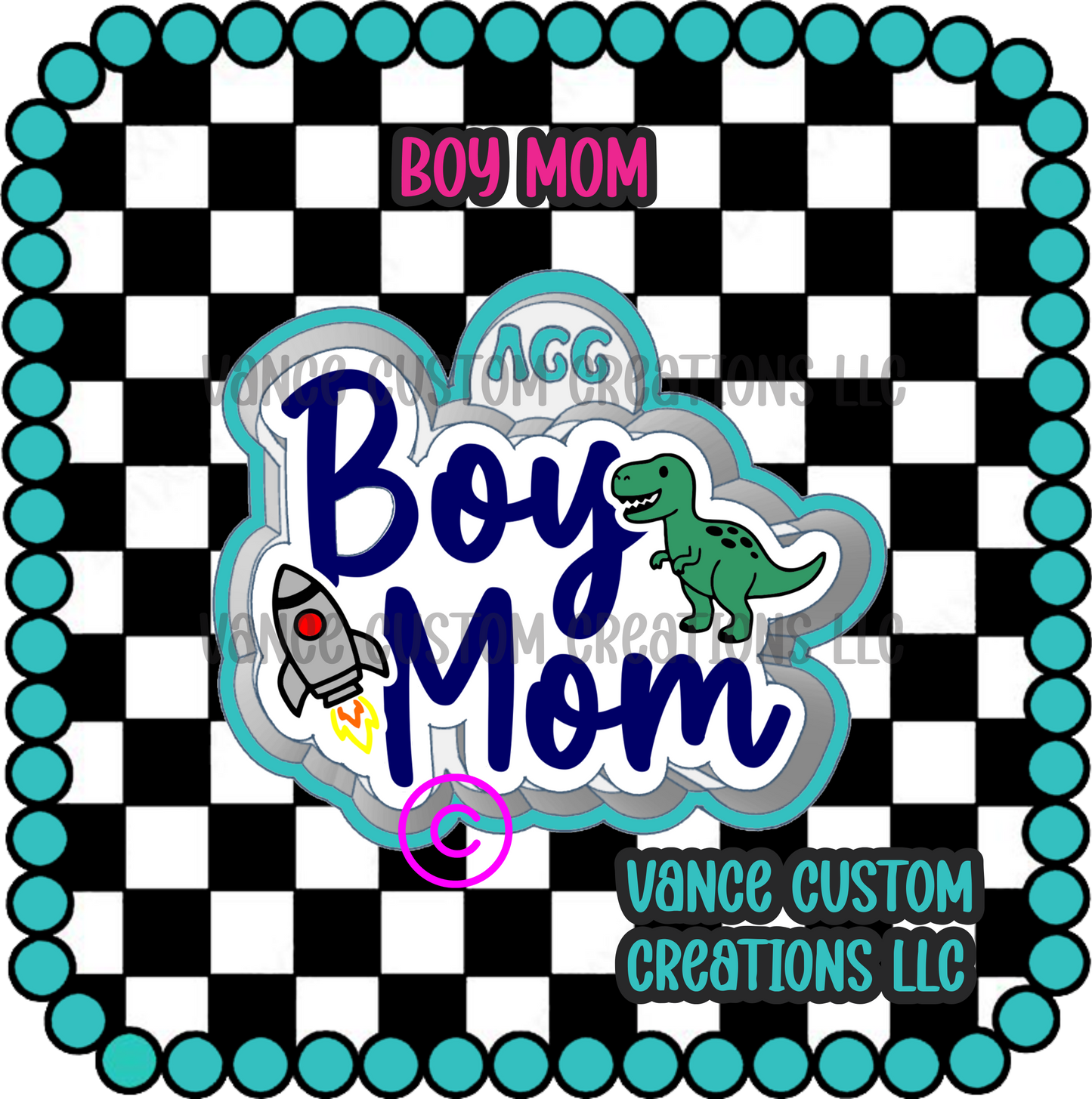 Boy Mom Freshie Mold