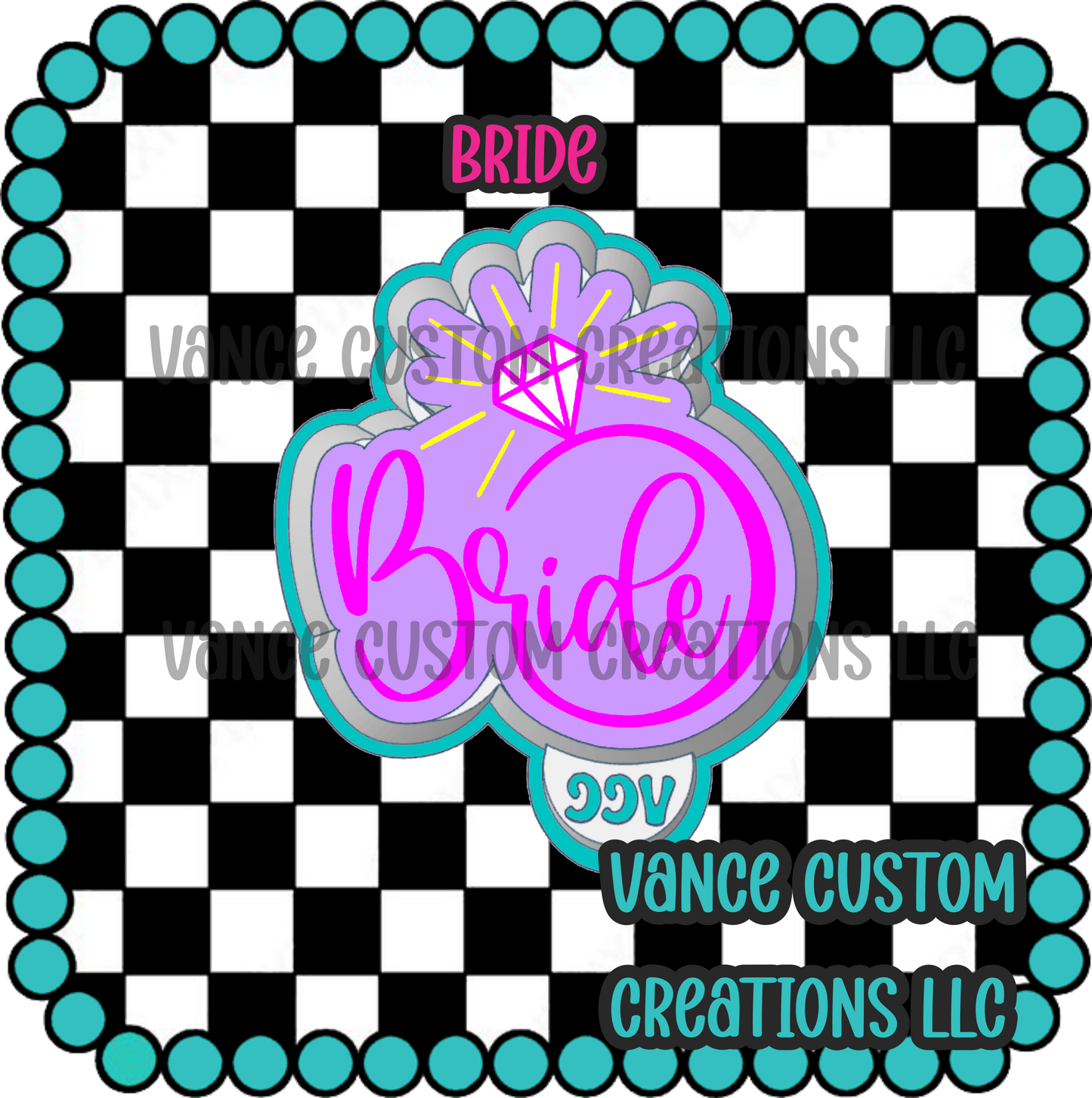 Bride Freshie Mold