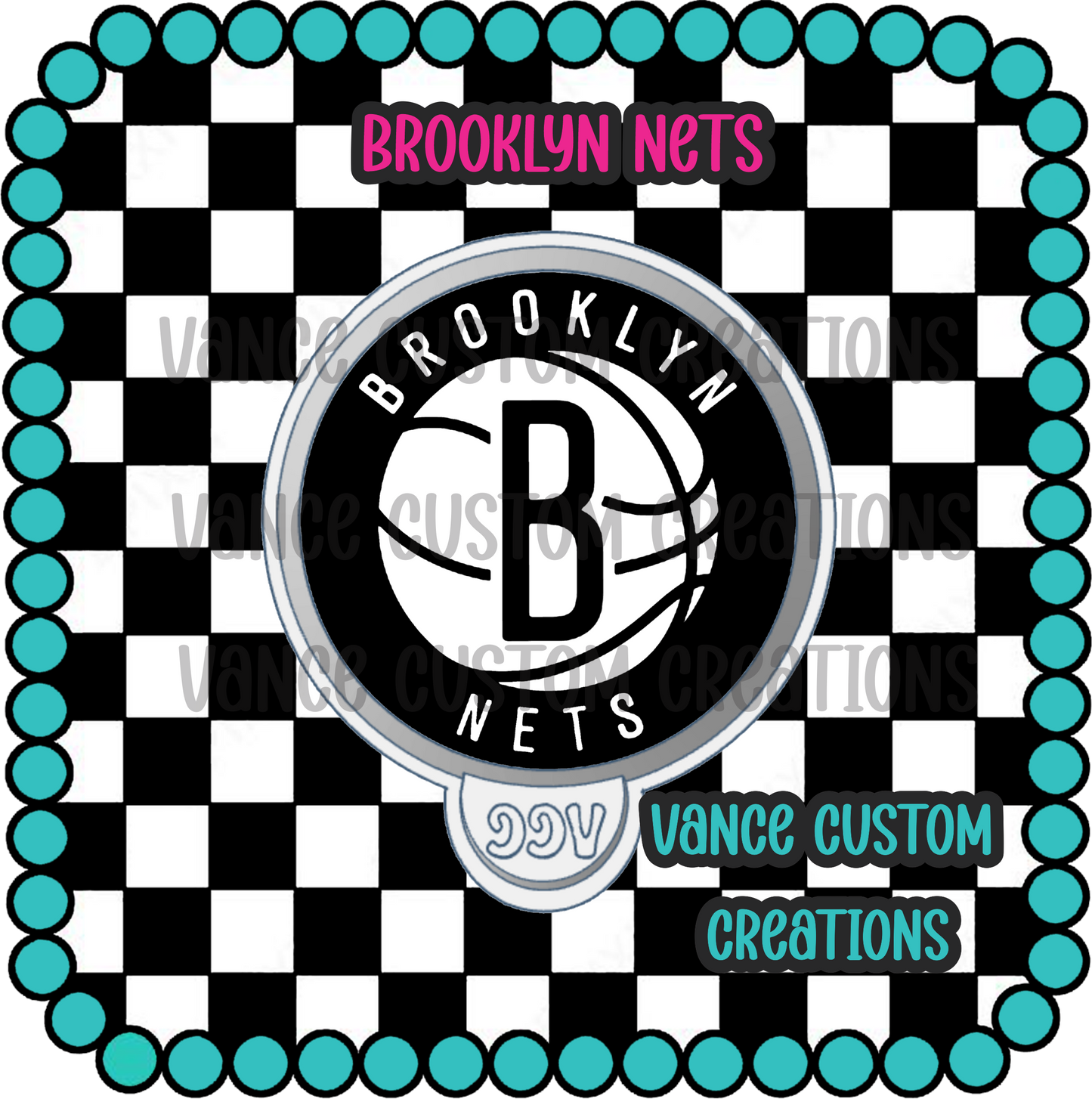 Brooklyn Nets Freshie Molds