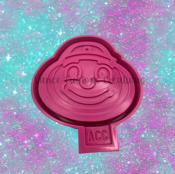 Brutus Ohio State Mascot Freshie Mold