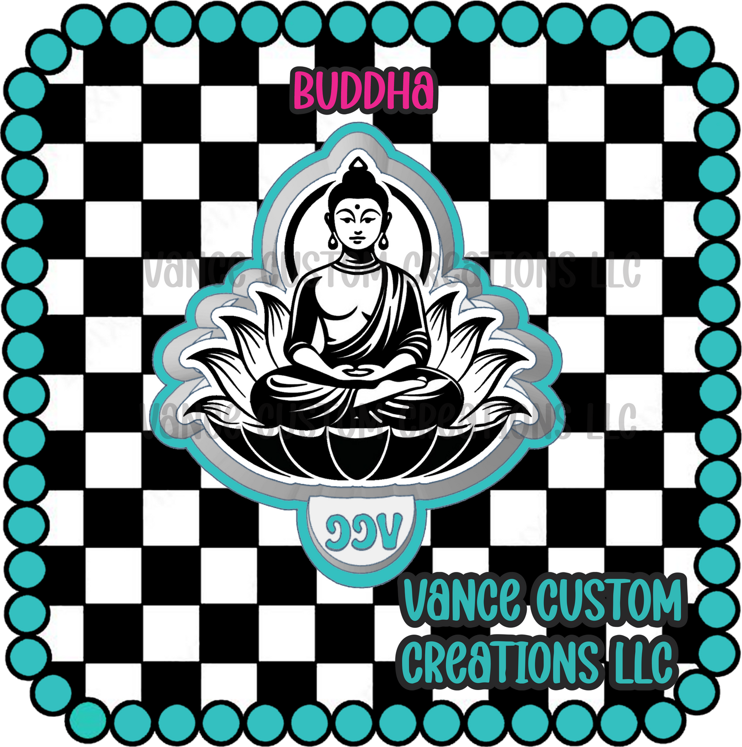 Buddha Freshie Mold