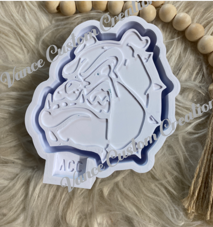 Bulldog Freshie Mold