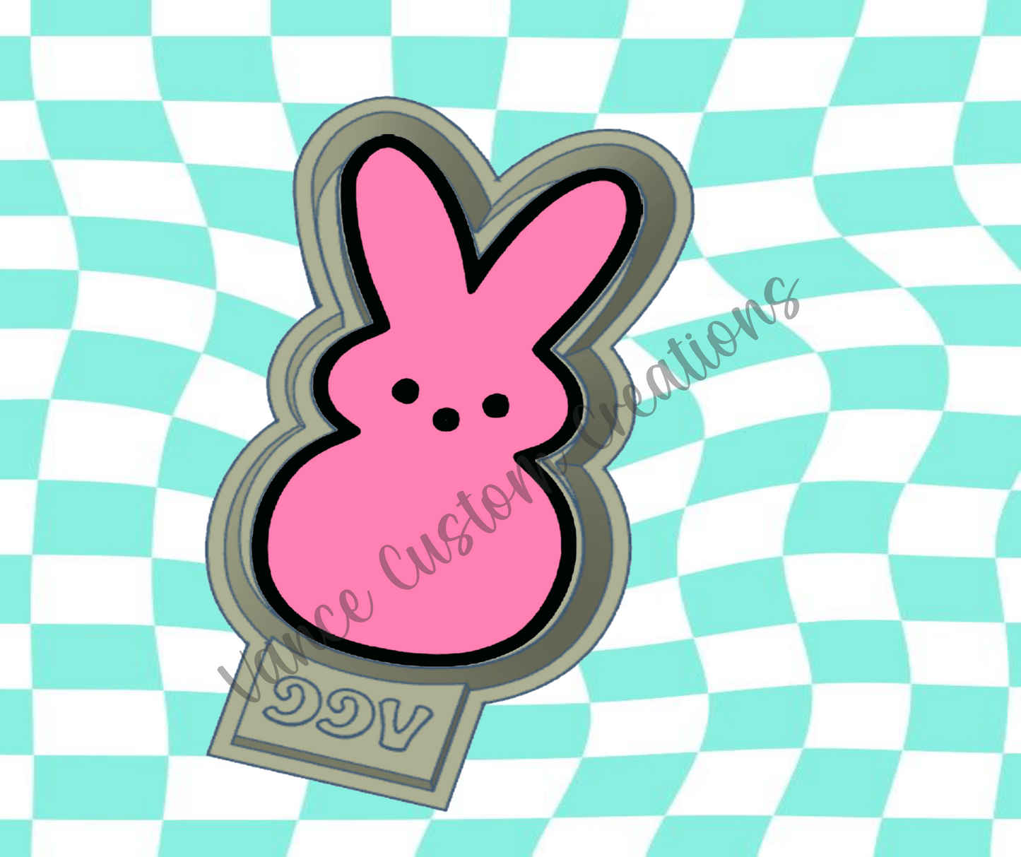 Bunny Peep Freshie Mold