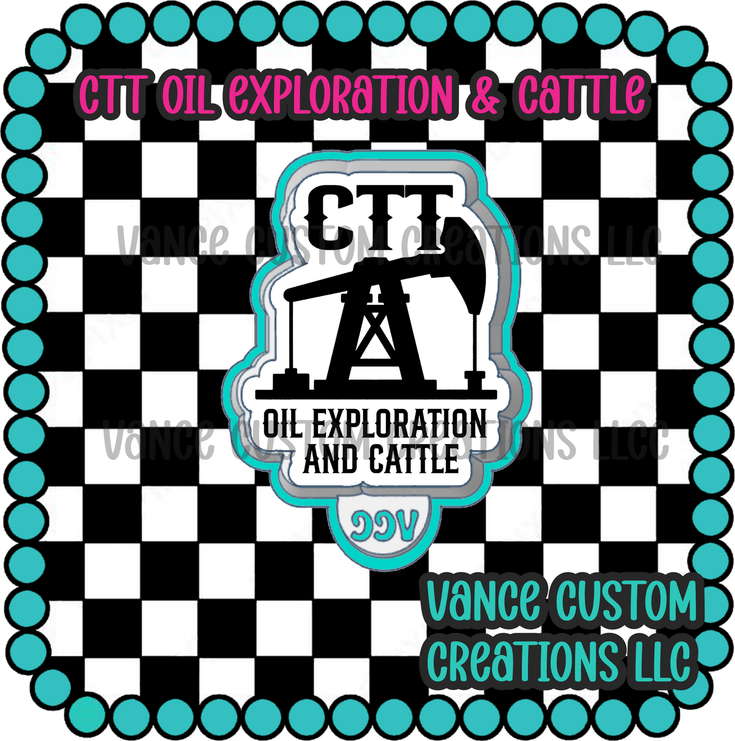 CTT Oil Exploration & Cattle Freshie Mold