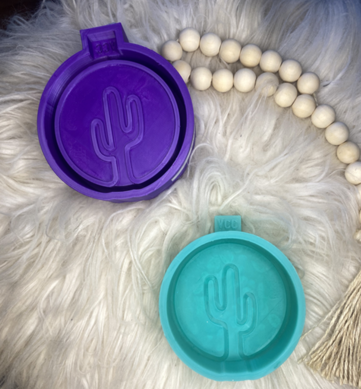 Cactus Circle Freshie Mold