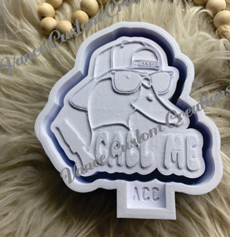 Call Me (Duck Hunting) Freshie Mold