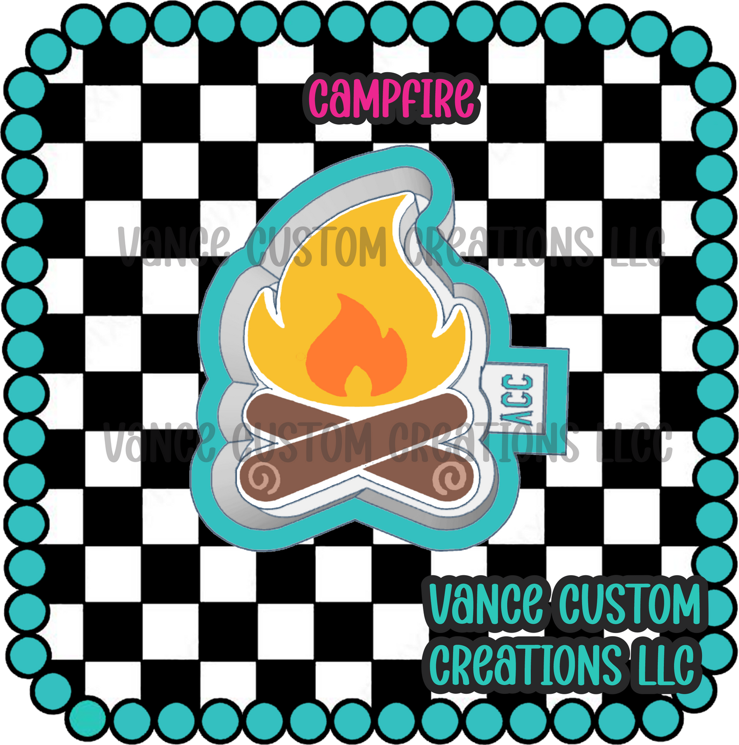 Campfire Freshie Mold