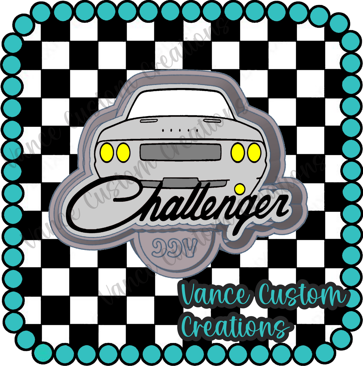 Challenger Freshie Mold