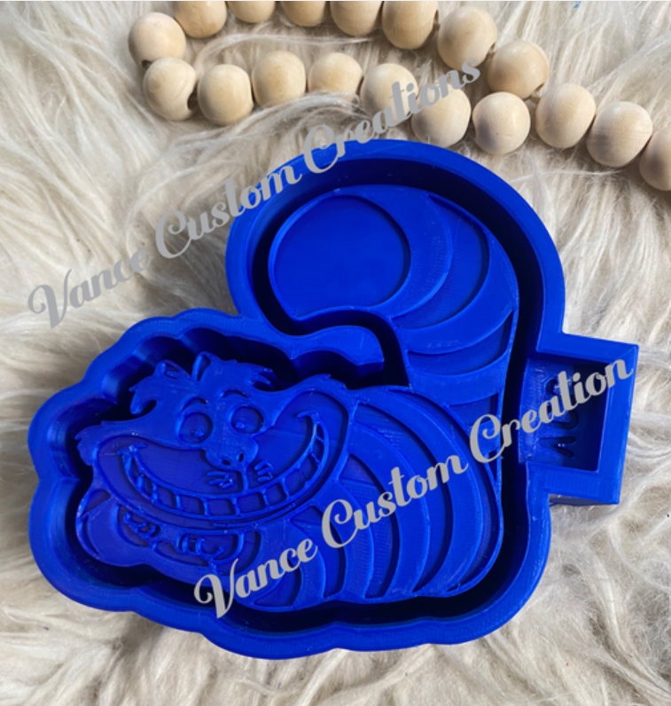Cheshire Cat Freshie Mold