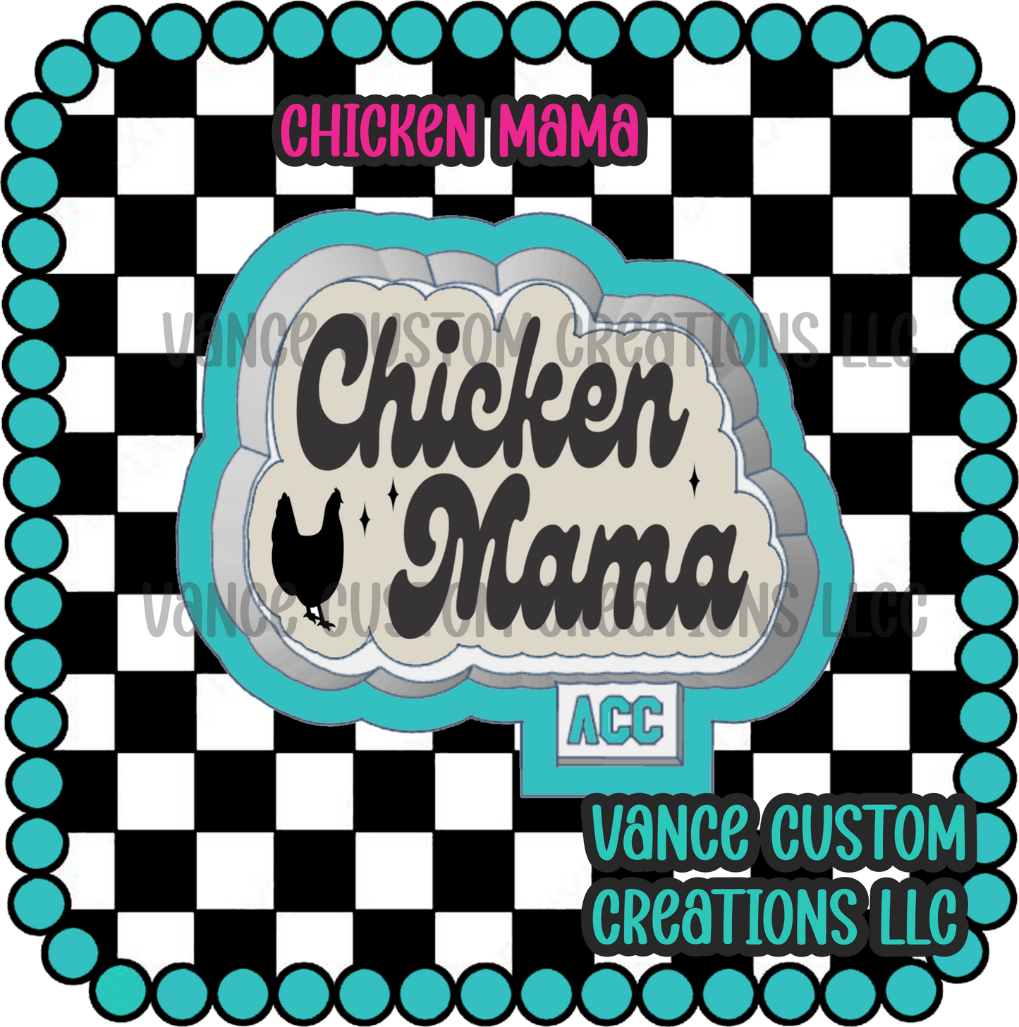 Chicken Mama Freshie Mold