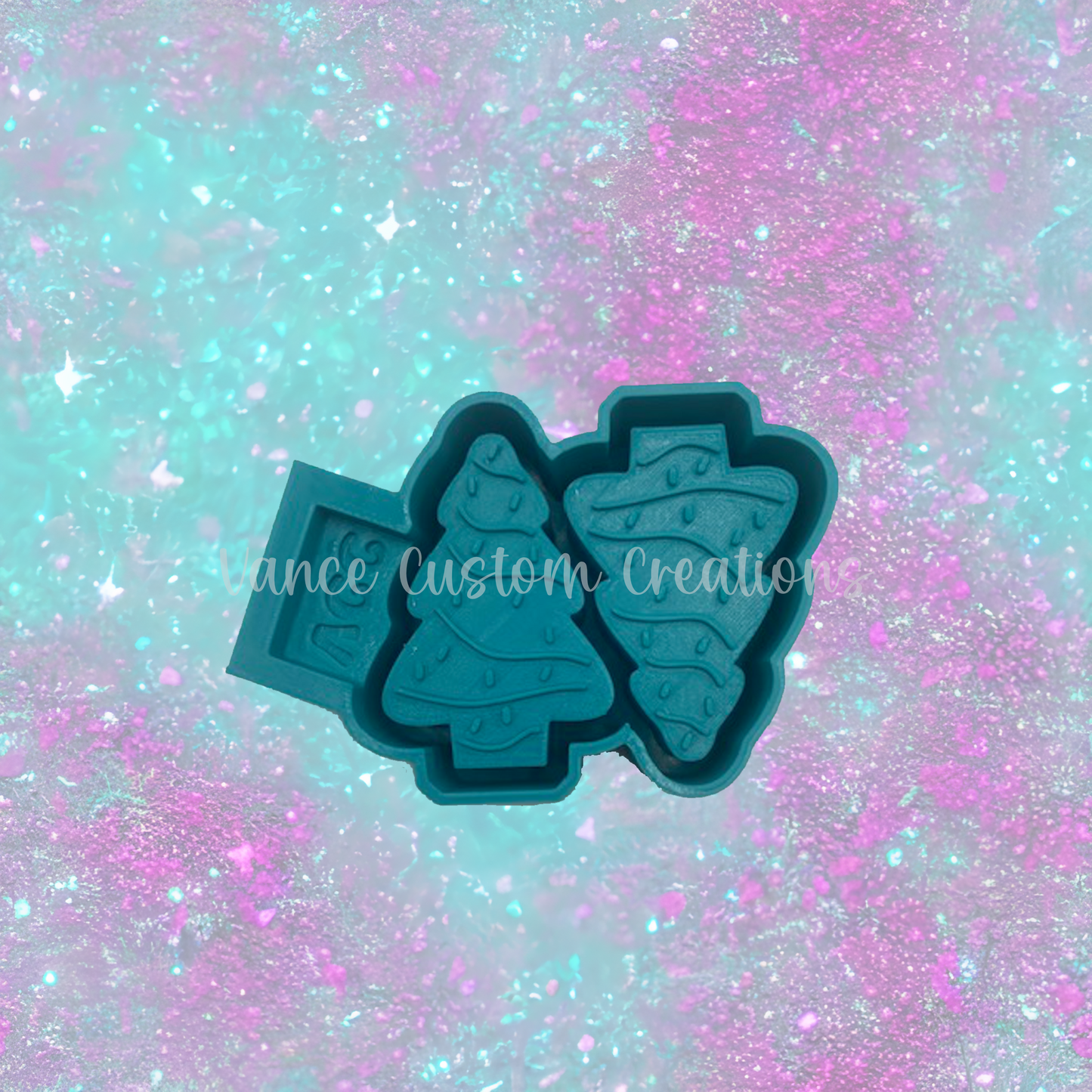 Christmas Tree Snack Cake Freshie Mold