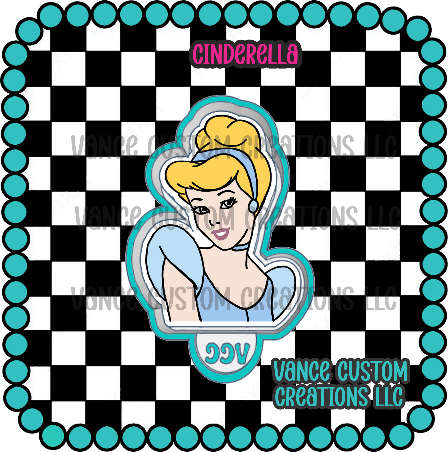 Cinderella Freshie Mold