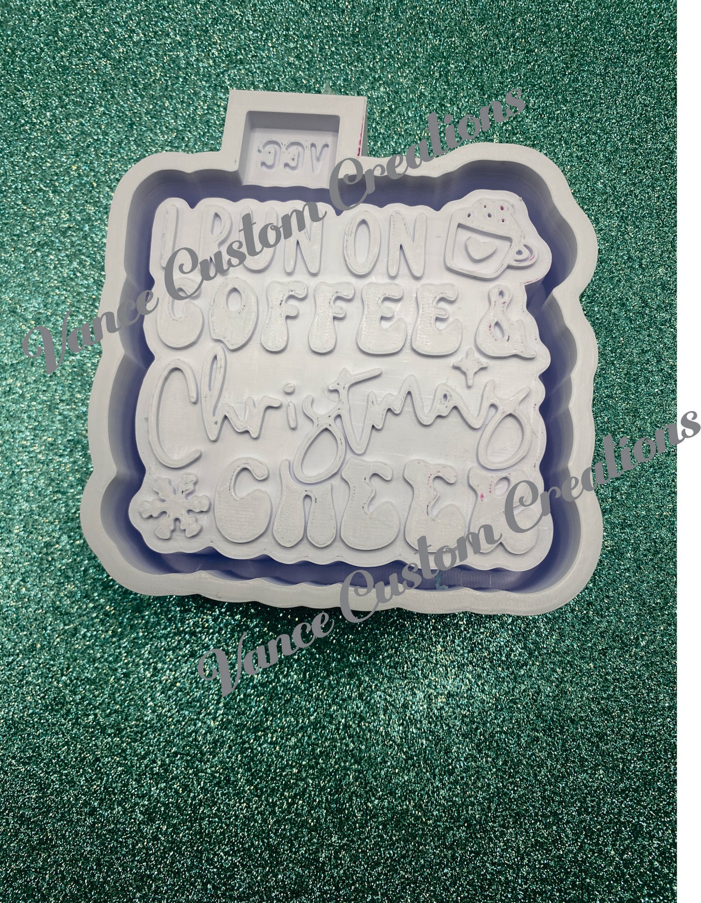 Coffee & Christmas Freshie Mold