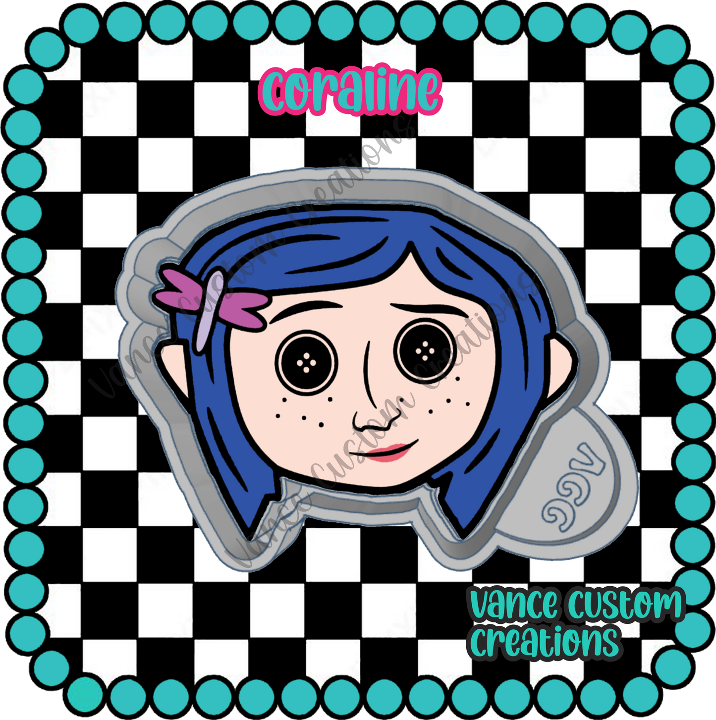 Coraline Freshie Mold