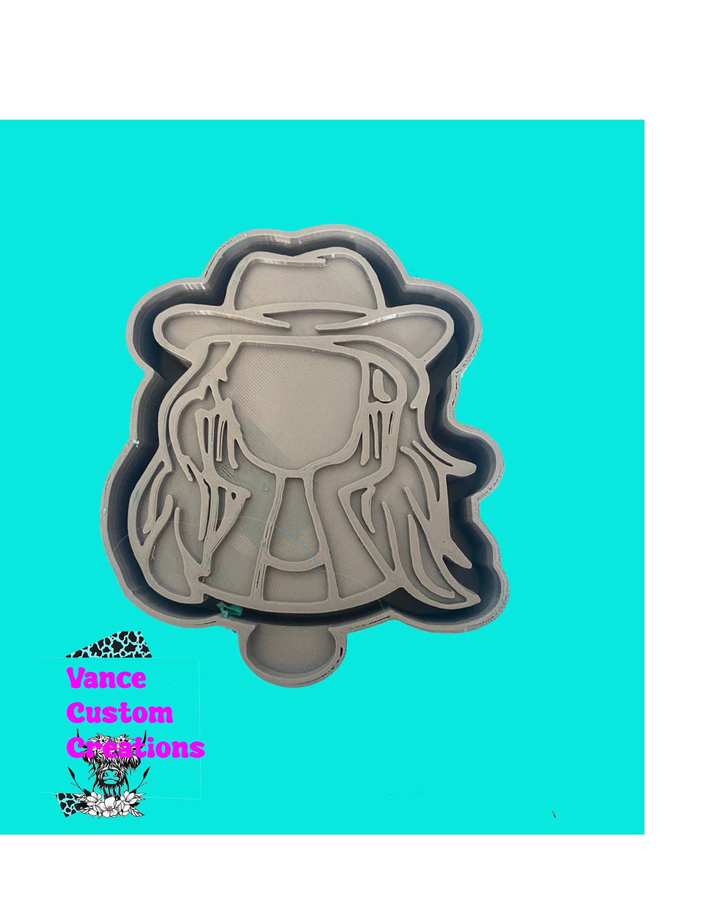 Cowgirl Freshie Mold