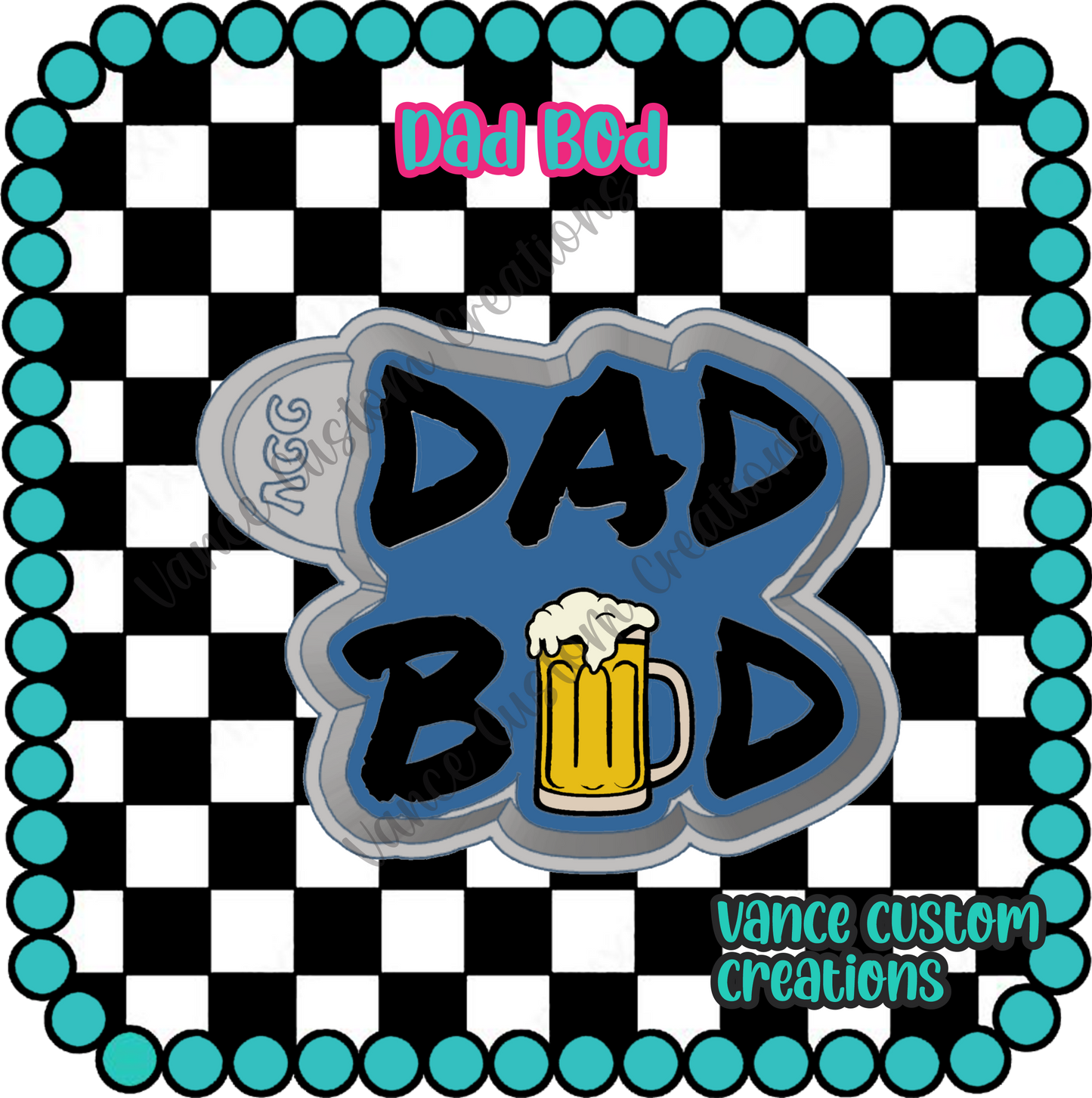 Dad Bod Freshie Mold