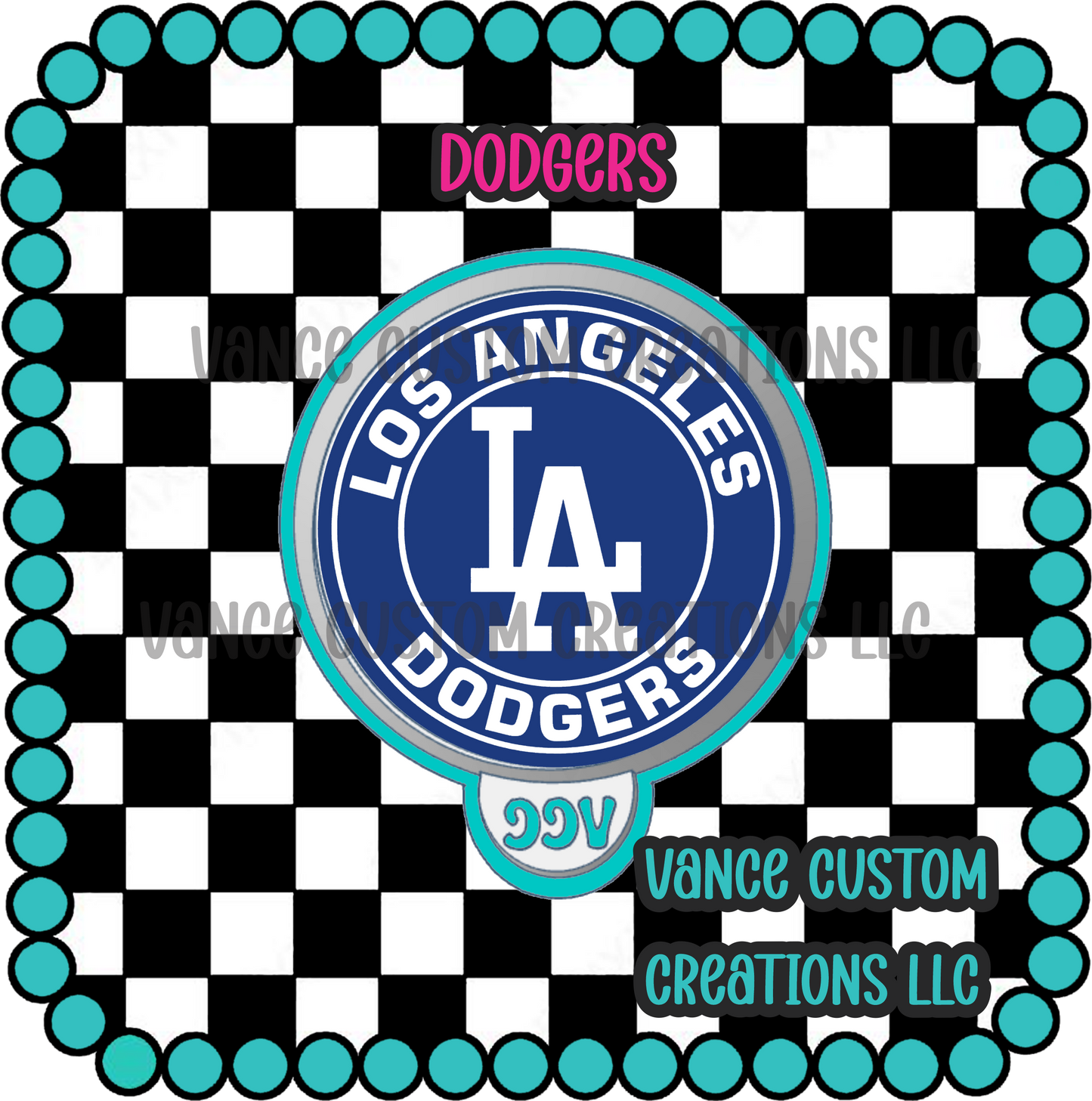 Dodgers Freshie Mold