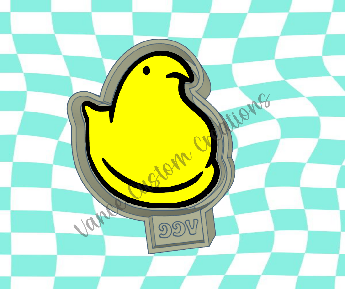Chick Peep Freshie Mold