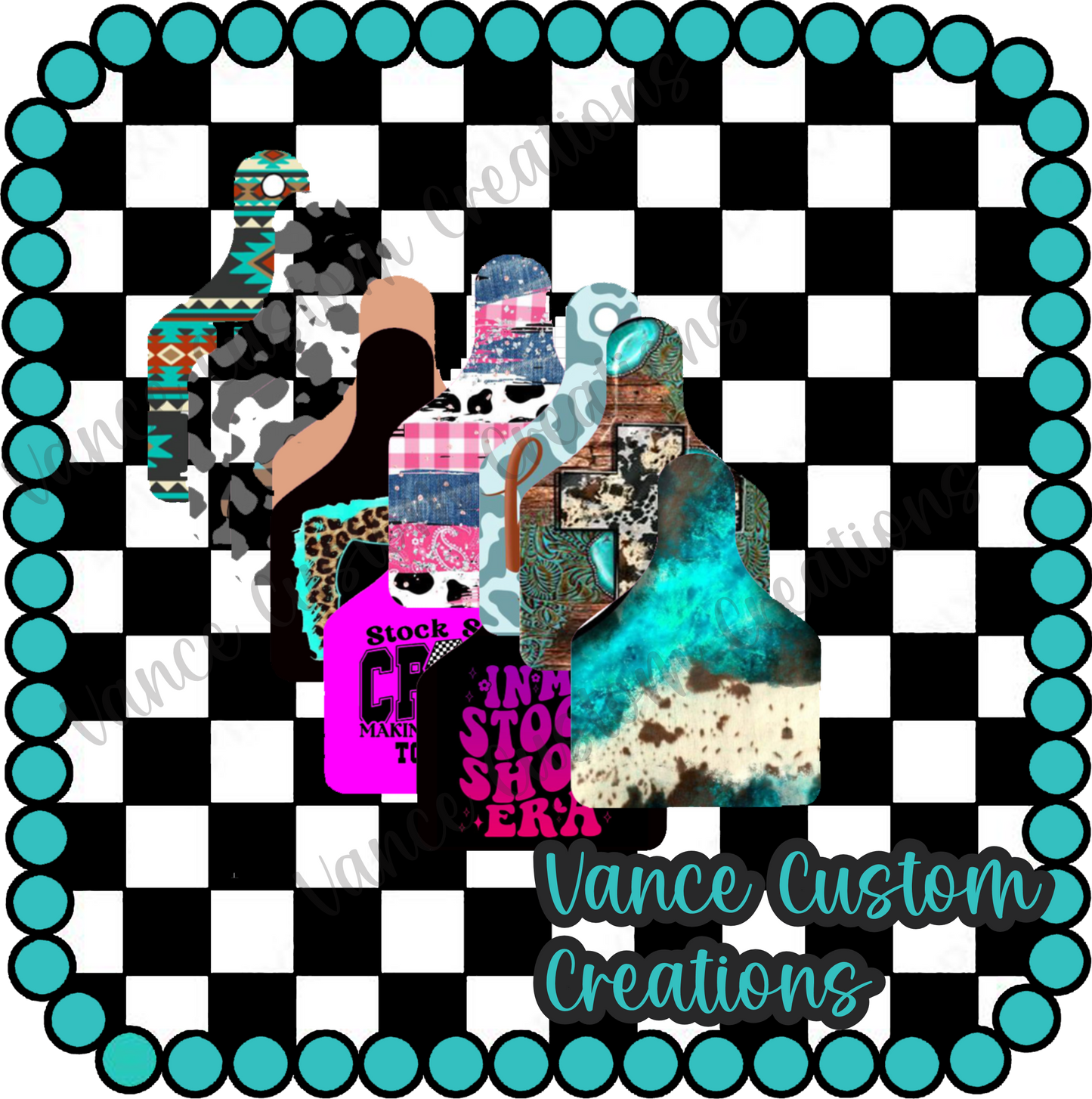 Ear Tag Cardstock Grab Bag