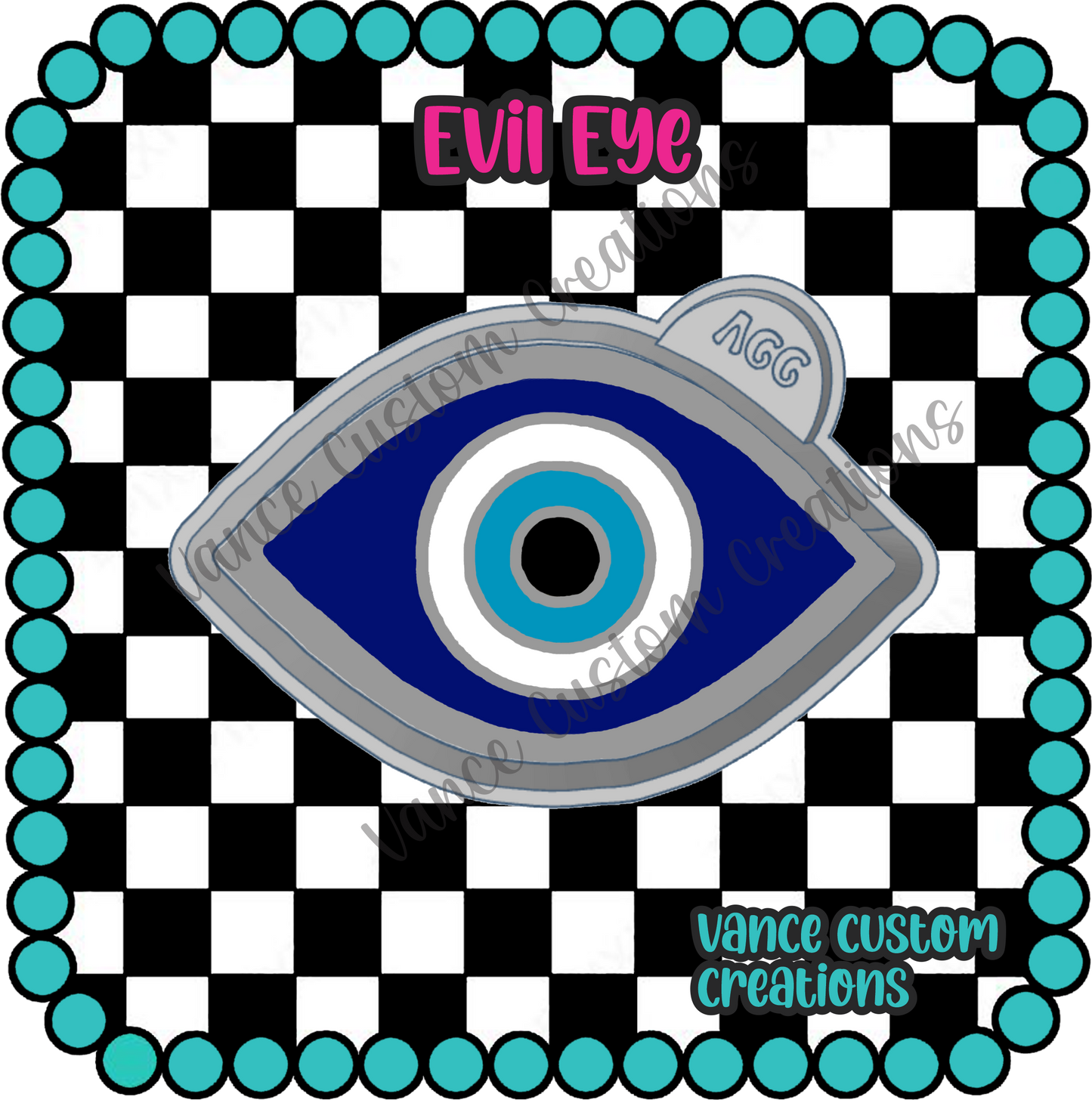Evil Eye Freshie Mold