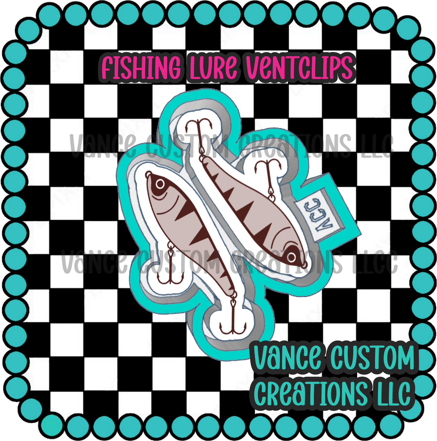 Fishing Lure Ventclips