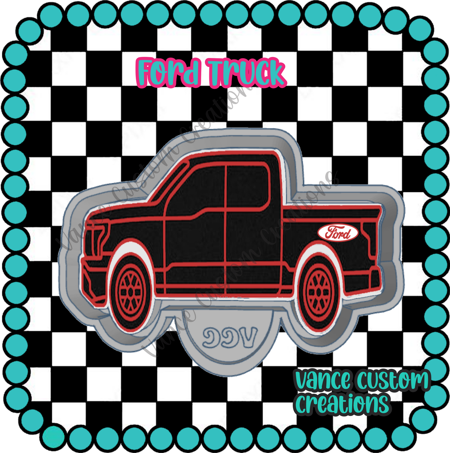 Ford Truck Freshie Mold
