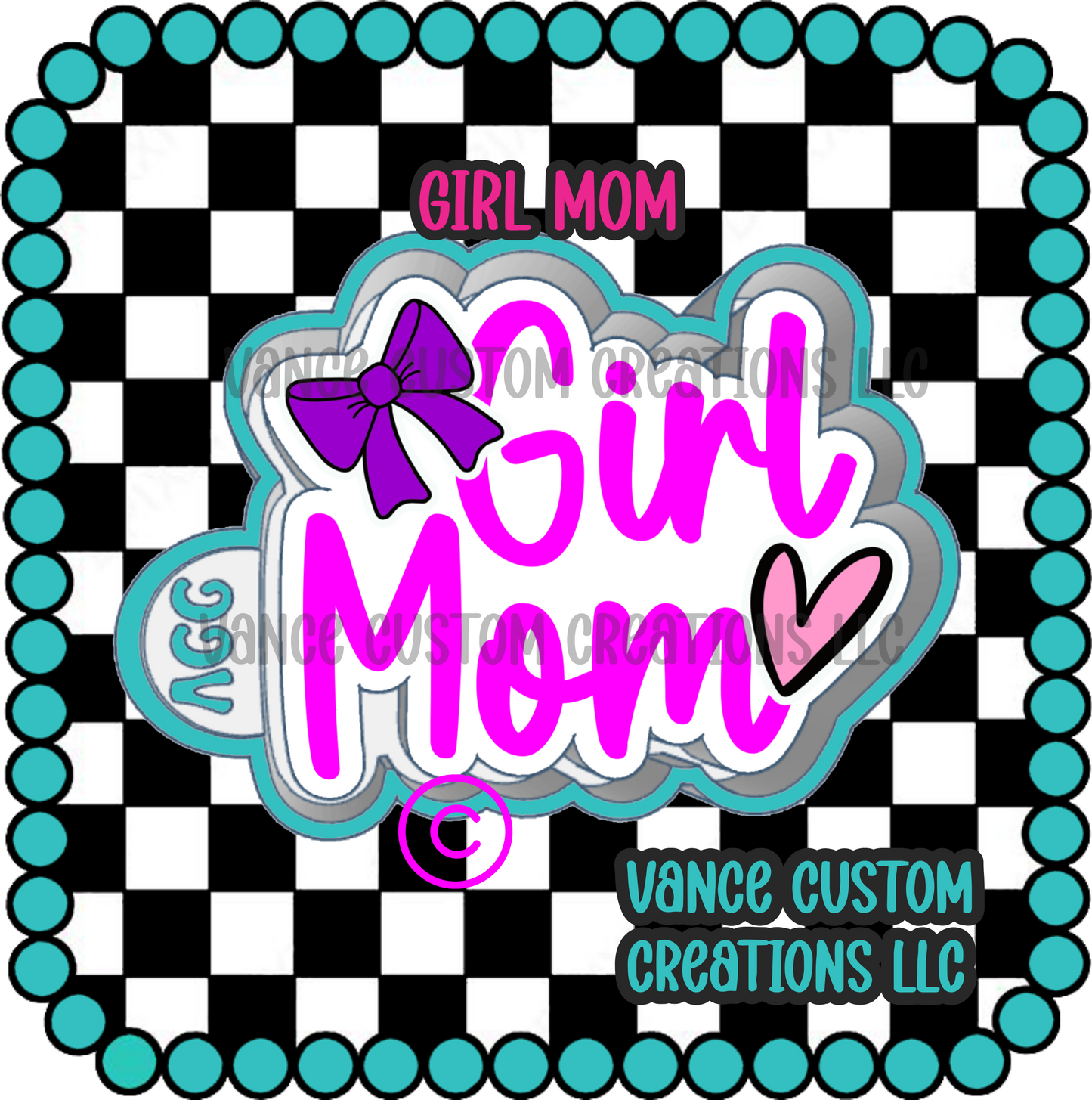Girl Mom Freshie Mold