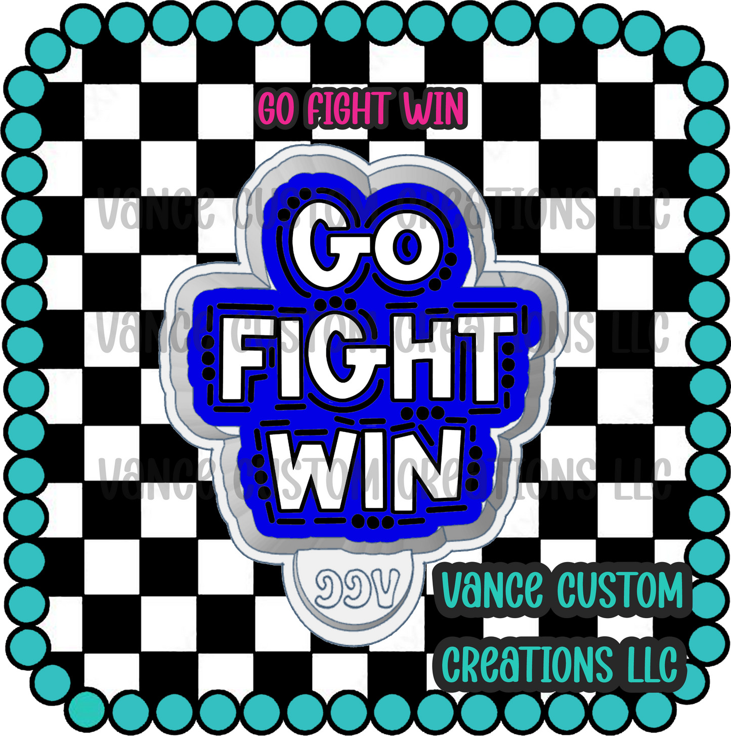 Go Fight Win Freshie Mold