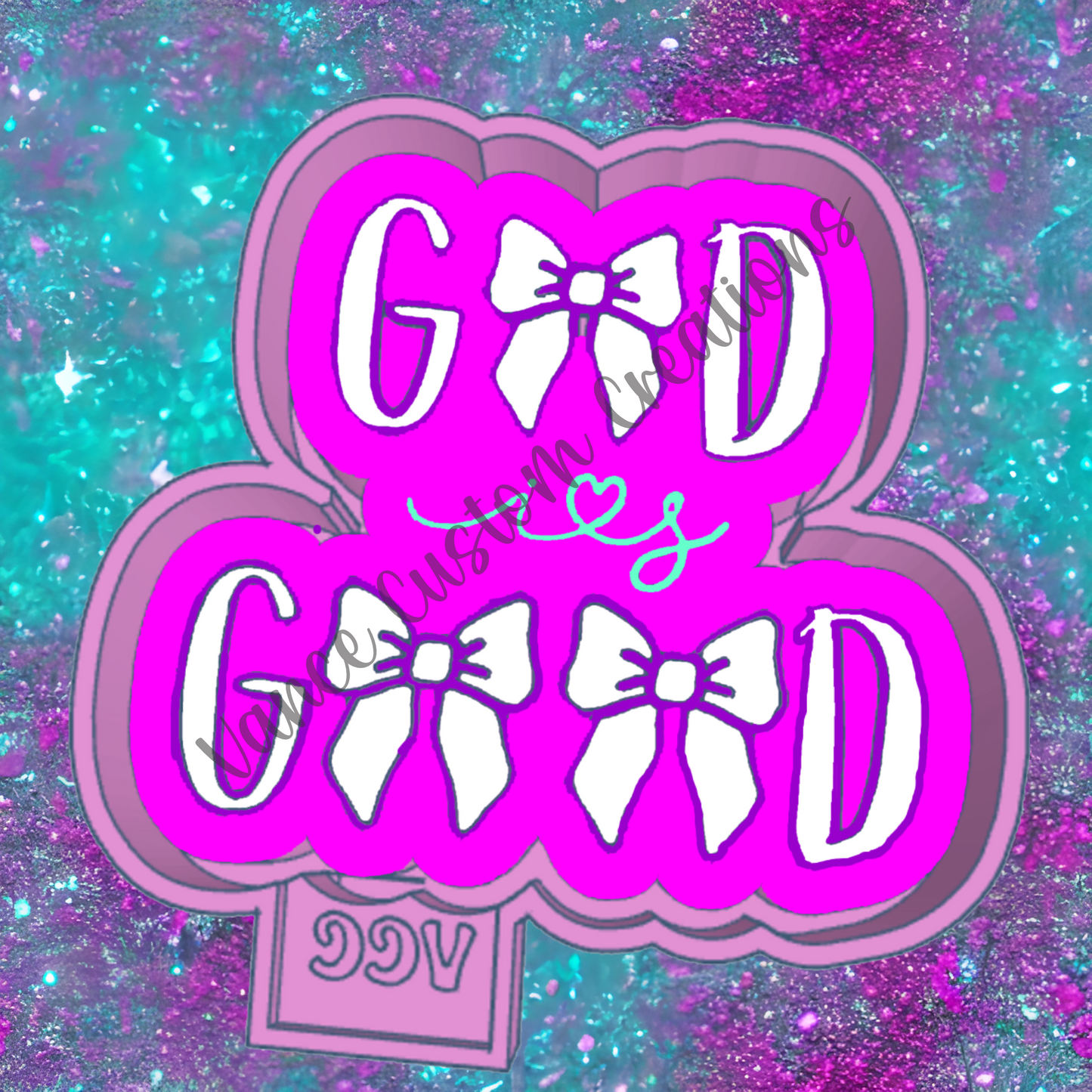 God Is Good 2.0 Freshie Mold