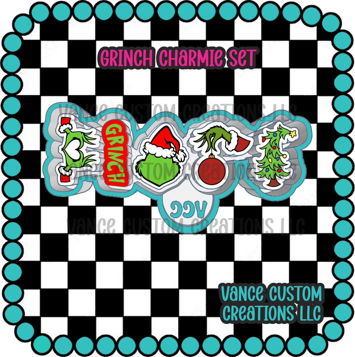 Grinch Charmie Set