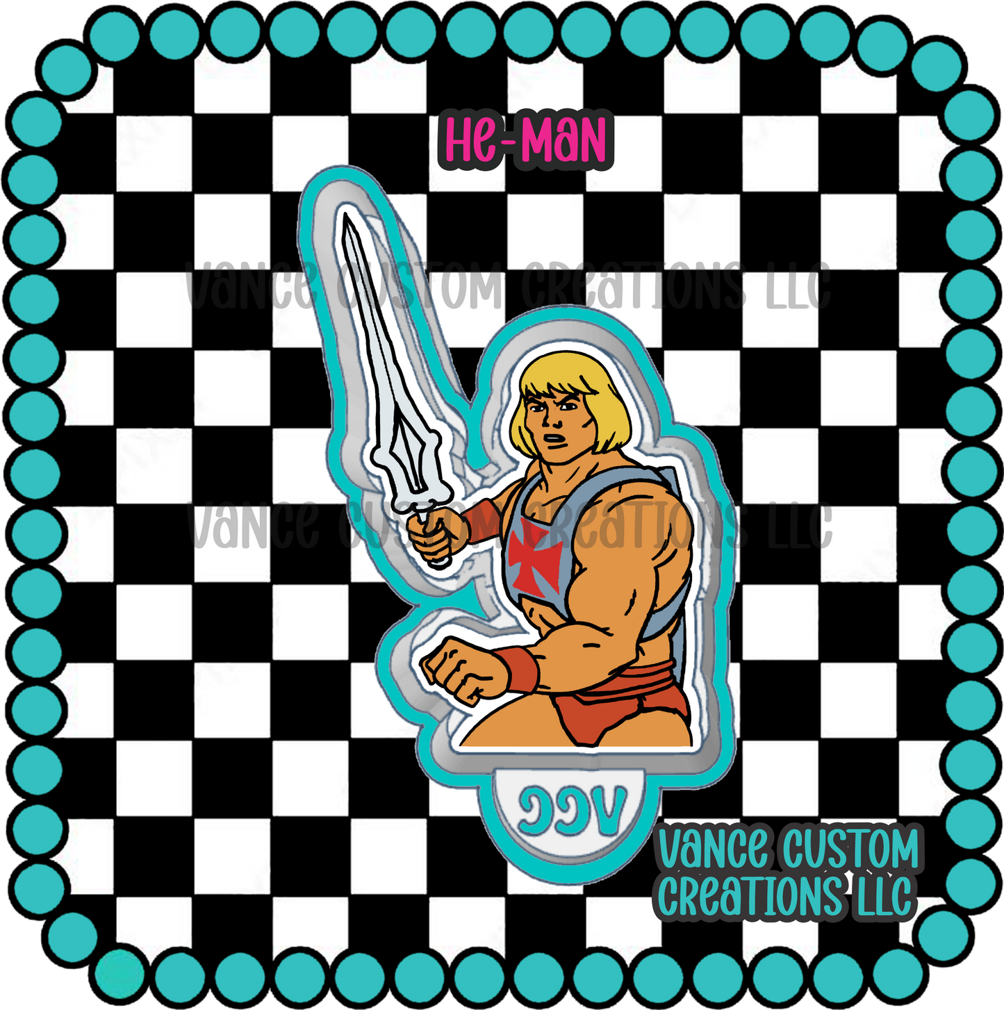 He-Man Freshie Mold