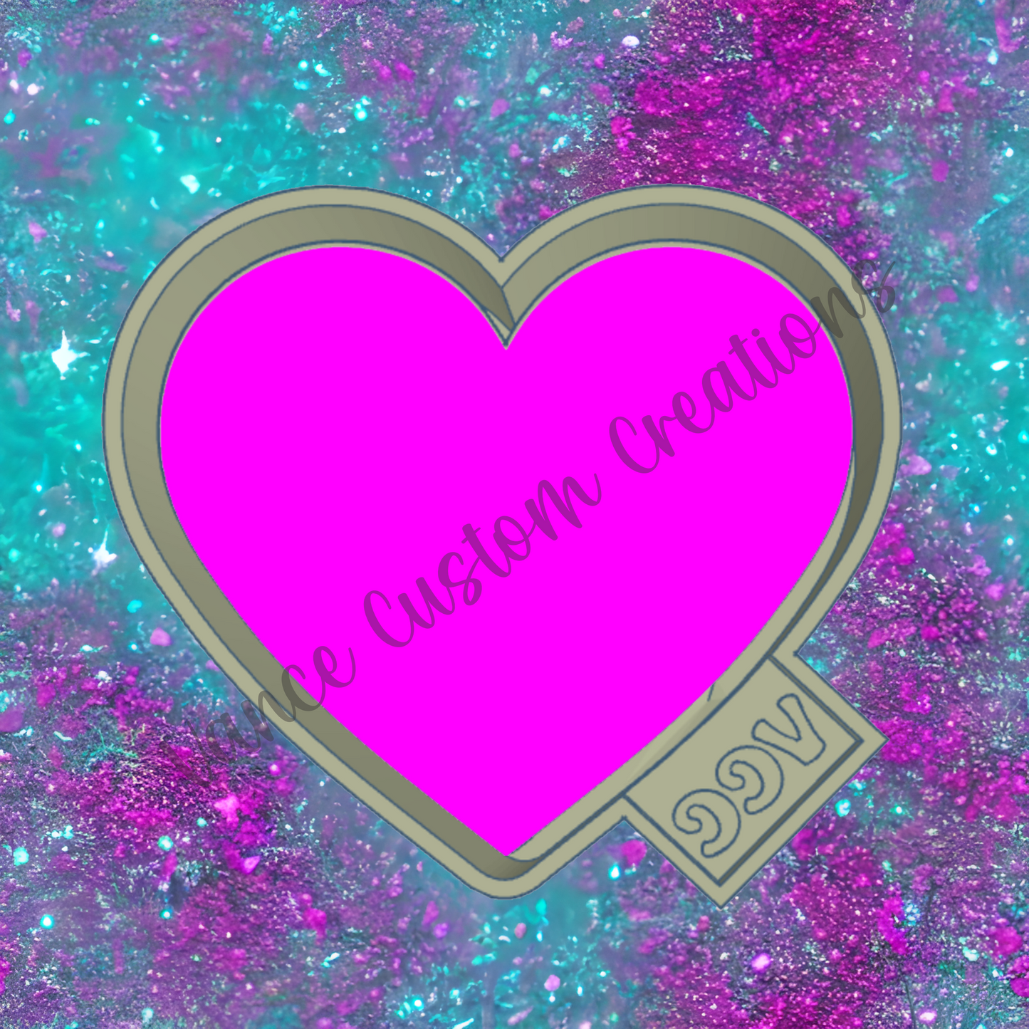 Heart 2.0 Freshie Mold