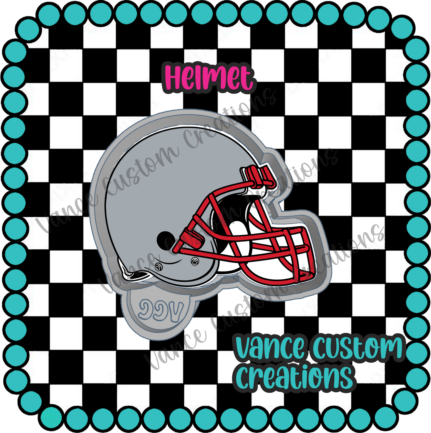 Helmet Freshie Mold