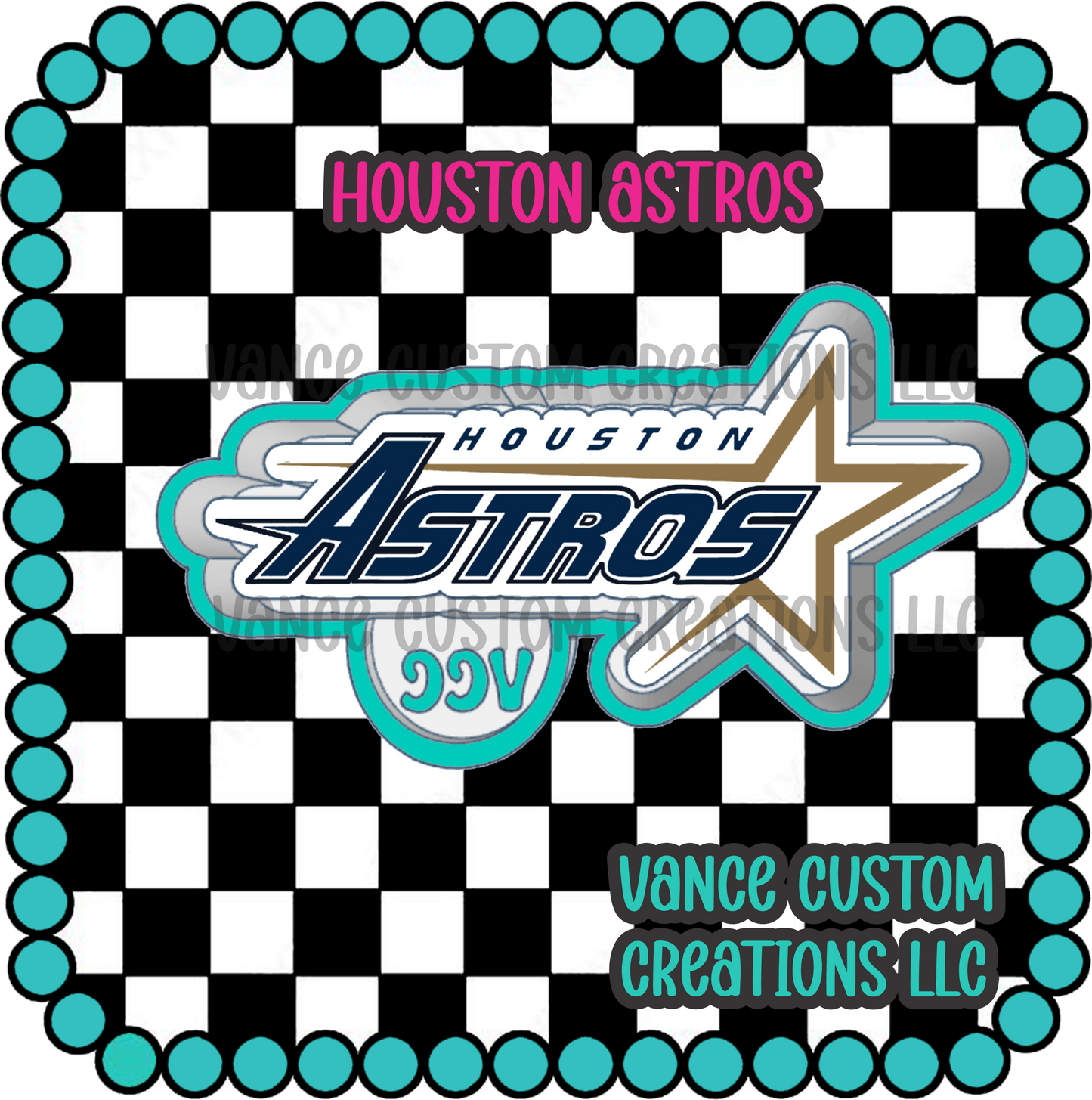 Houston Astros Freshie Mold