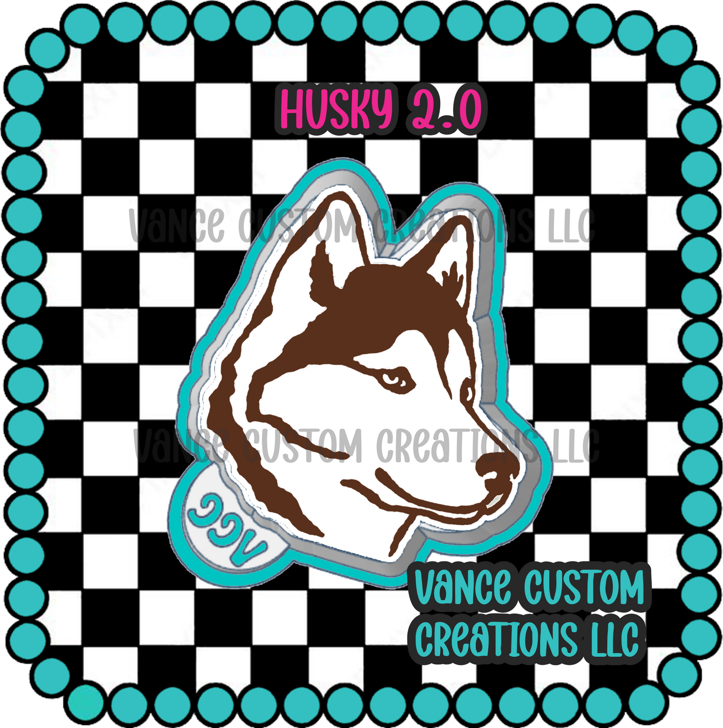 Husky 2.0 Freshie Mold
