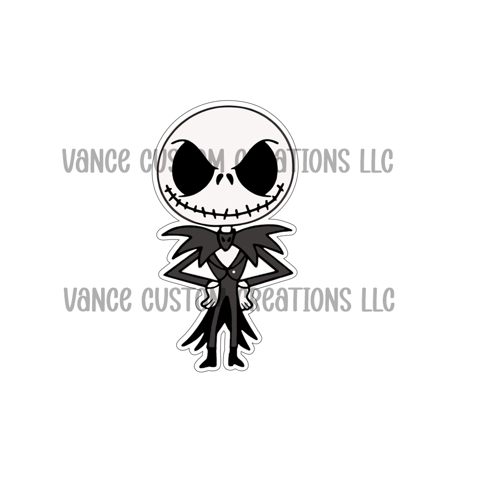 Jack Skellington Cardstock