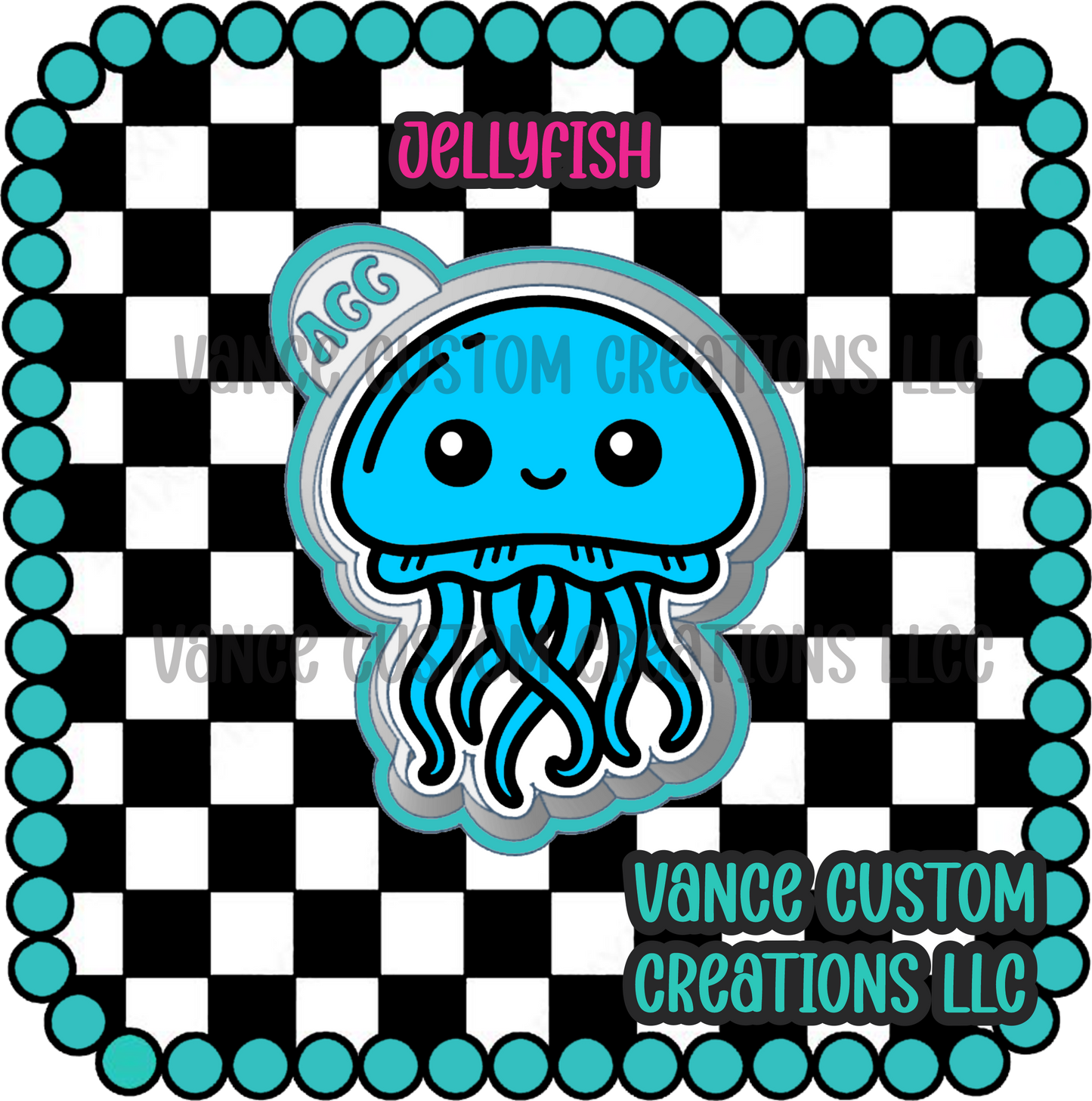 Jellyfish Freshie Mold